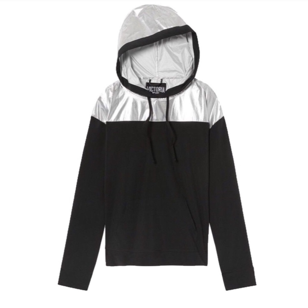 NWOT Victoria Secret Sport Foiled Hoodie